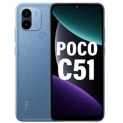 Poco C51 128GB,6GB Ram - Power Blue