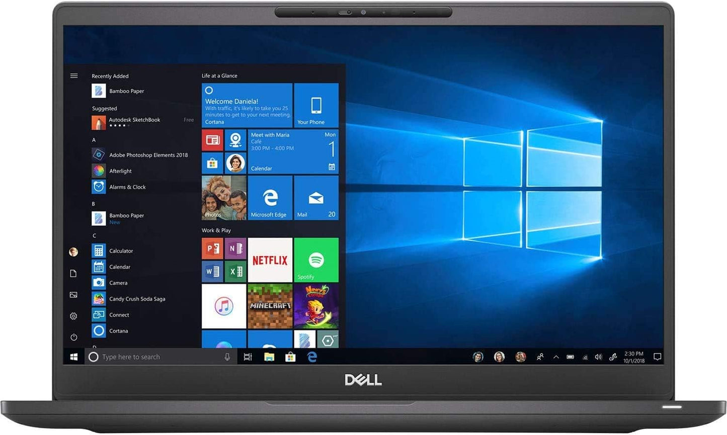 Dell Latitude 7300 Laptop, 13.3 Fhd (1920 X 1080) Non-Touch, Intel Core 8Th Gen I7-8665U