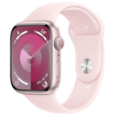 Apple Watch Series 9 [GPS 41mm] Smartwatch with Pink Aluminum Case