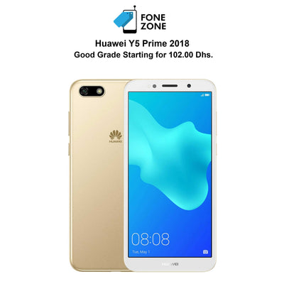 Huawei - Y5 Prime 2018 16GB, 2GB Ram single sim Gold