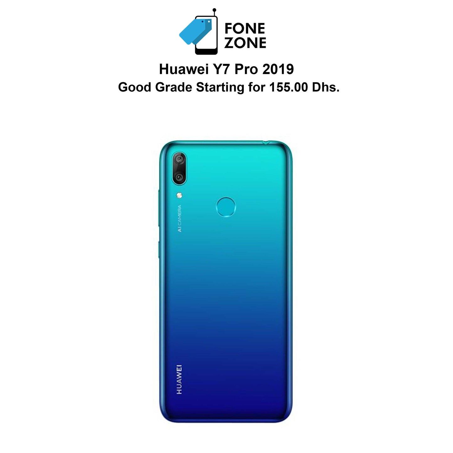 Huawei Y7 Pro 2019 - Aurora Blue
