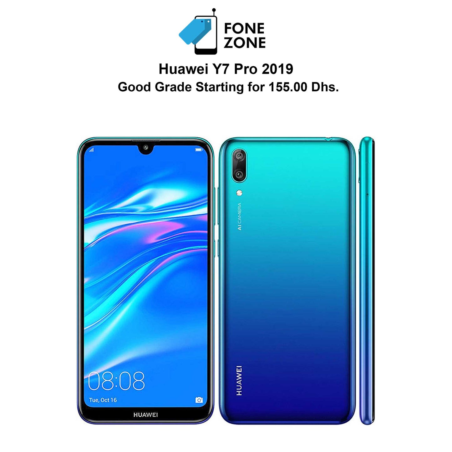 Buy best Online Huawei Y7 Pro 2019 at Fonezone.ae
