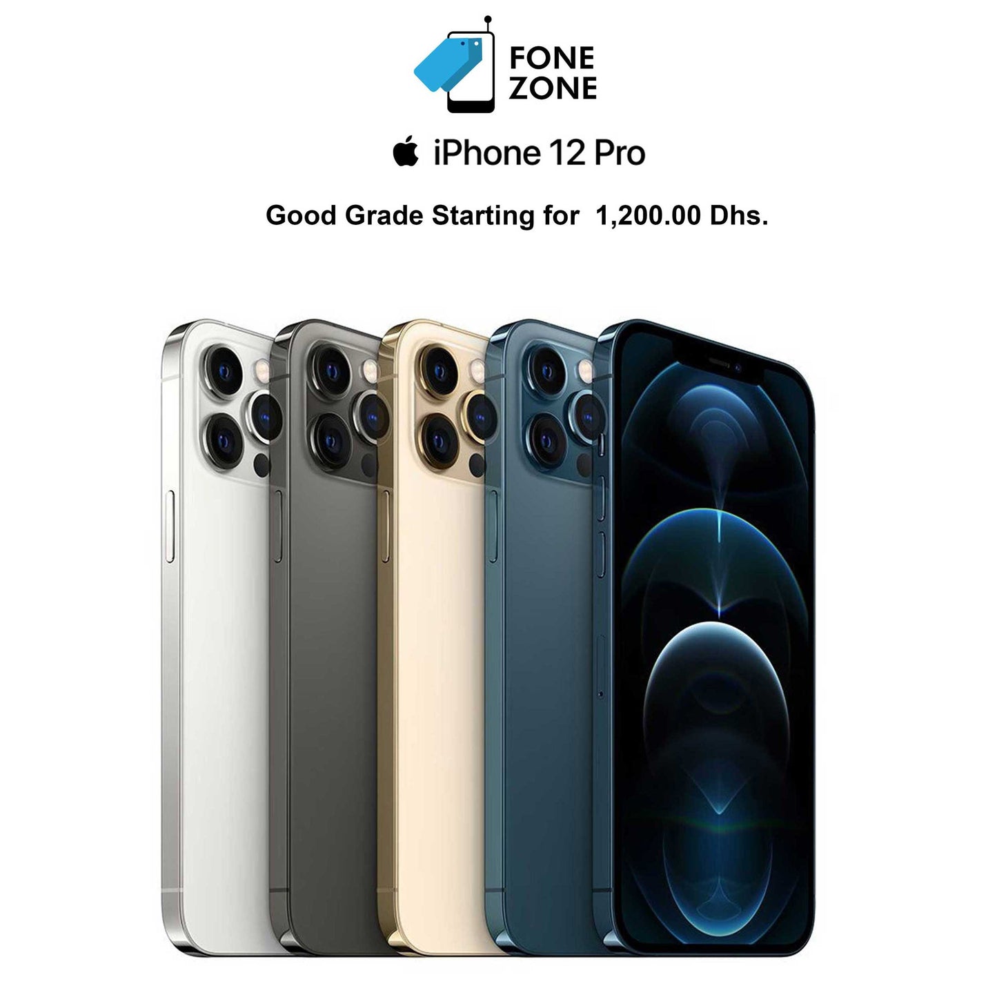 Apple iPhone 12 Pro at best price only on Fonezone.ae