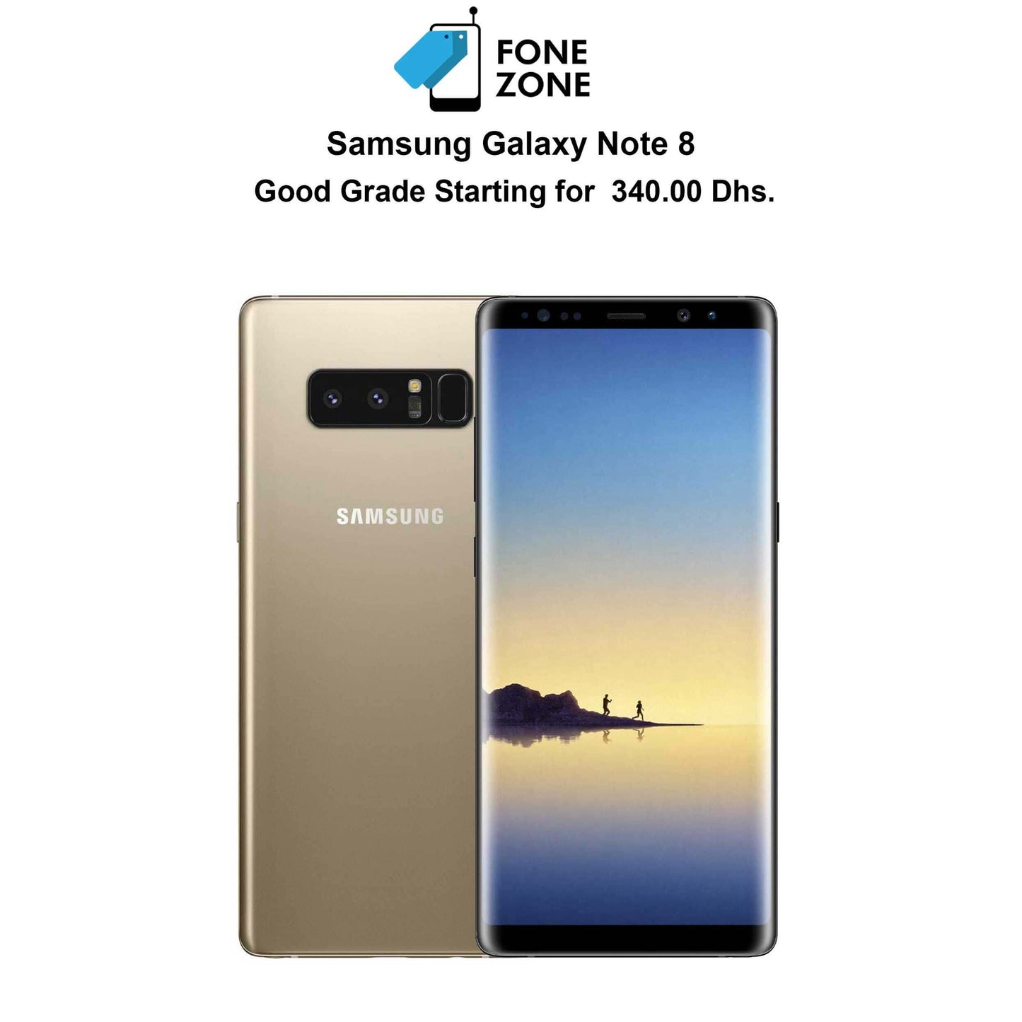 Samsung Galaxy (Note 8) Maple Gold at Dubai