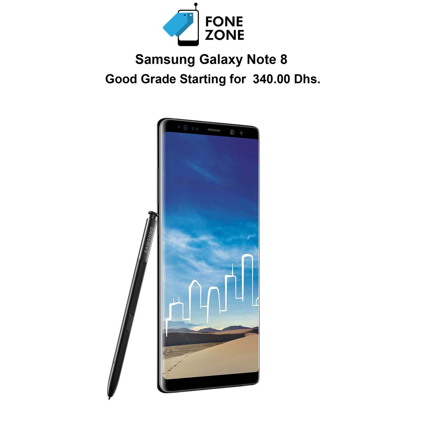 Refurbished Samsung Galaxy (Note 8) at Dubai, UAE