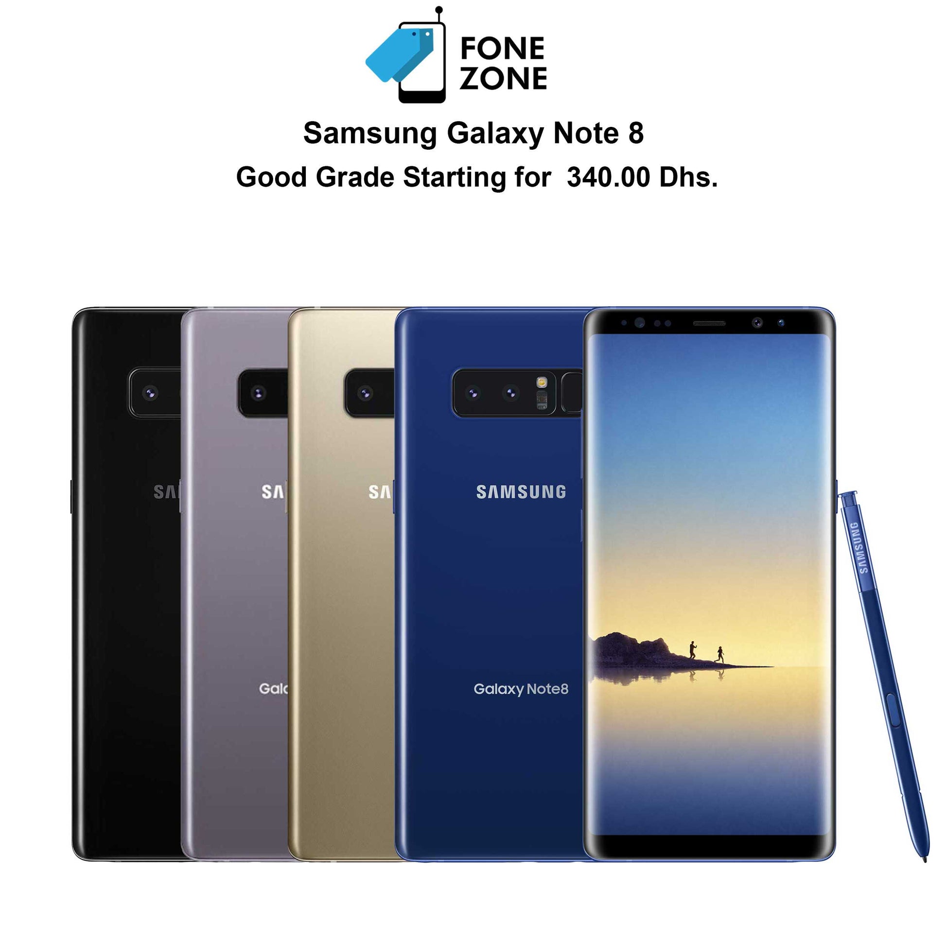 Samsung Galaxy - Note 8 256GB 6GB RAM Dual Sim 4G LTE 