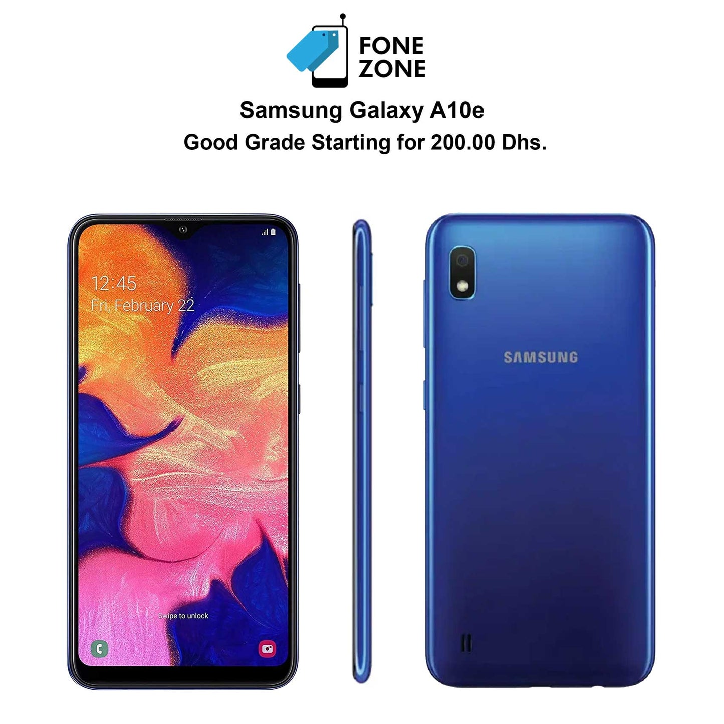 Buy the Samsung Galaxy A10e 
