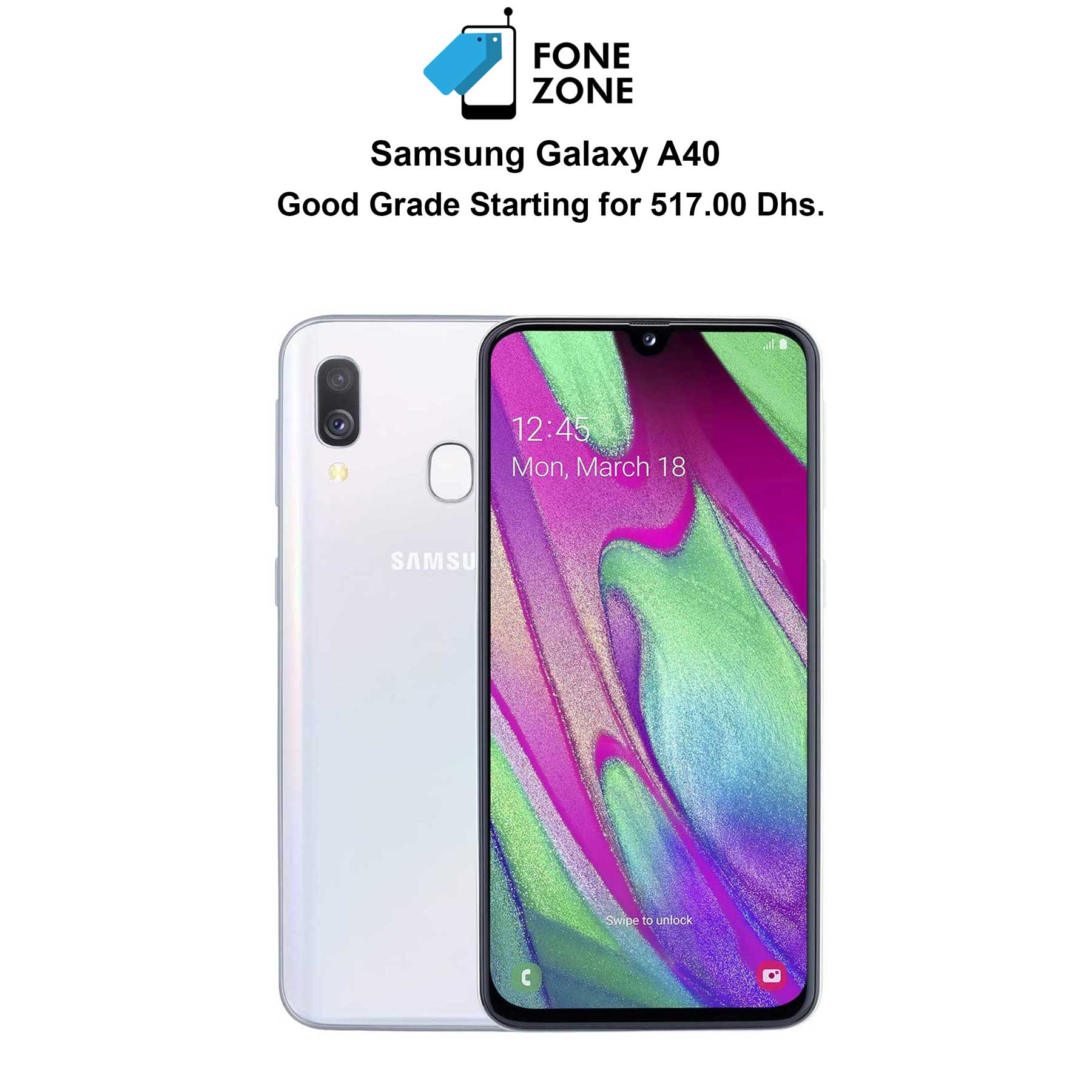 Samsung Galaxy A40 at Best Price in Dubai
