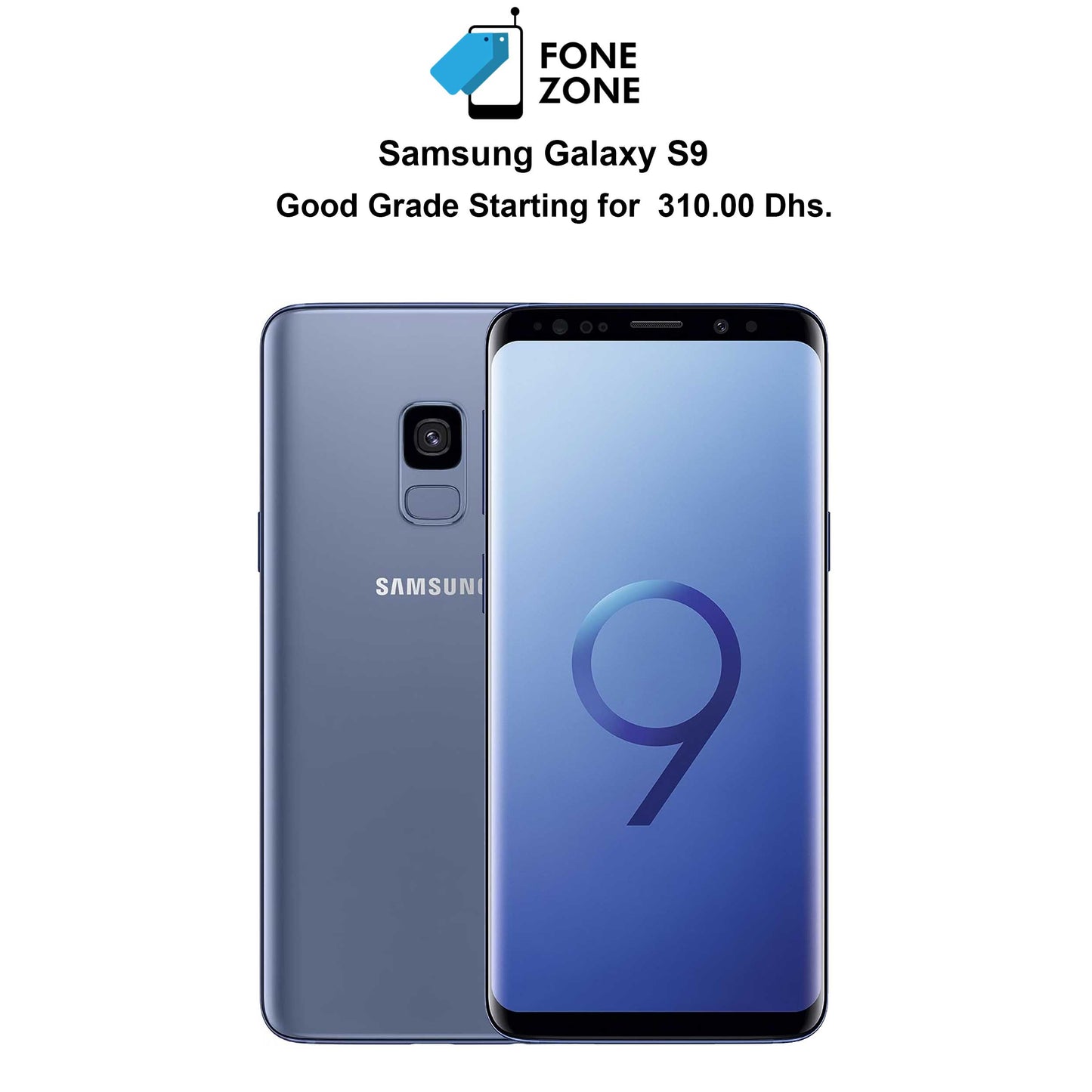 Refurbished Samsung Galaxy S9 Coral Blue in UAE - Buy now