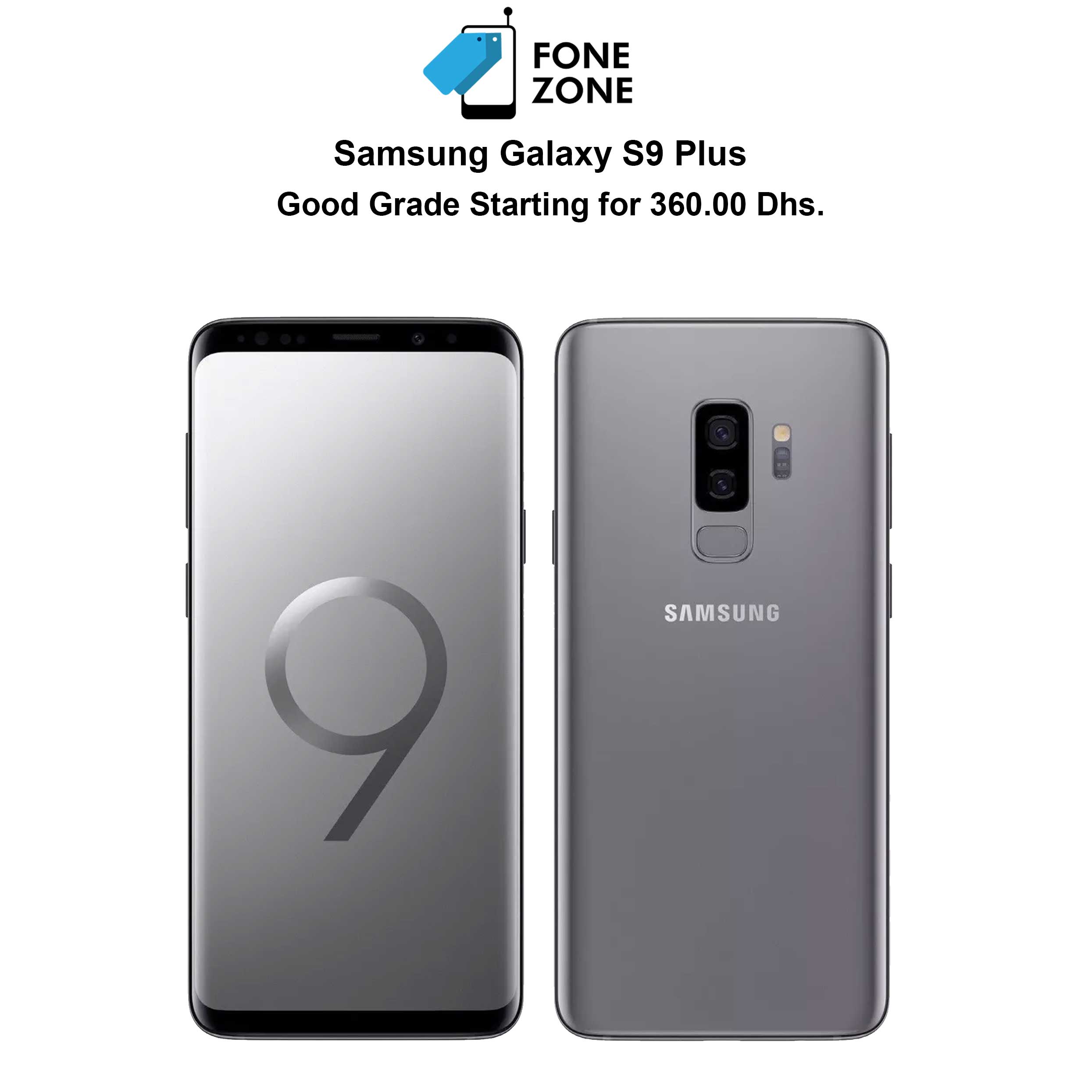 Samsung Galaxy S9 Plus 128GB 4GB Dual Sim Titanium Grey