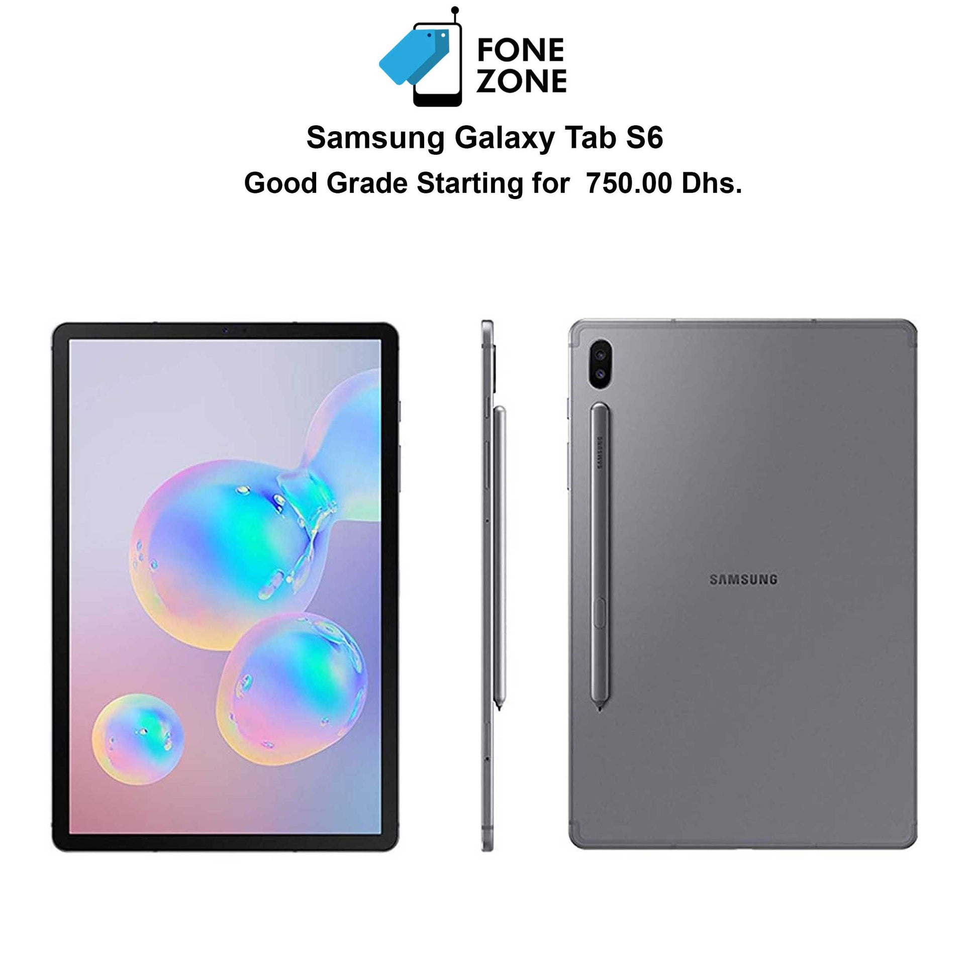 Refurbished Samsung Galaxy Tab S6 at Lowest Price in Dubai
