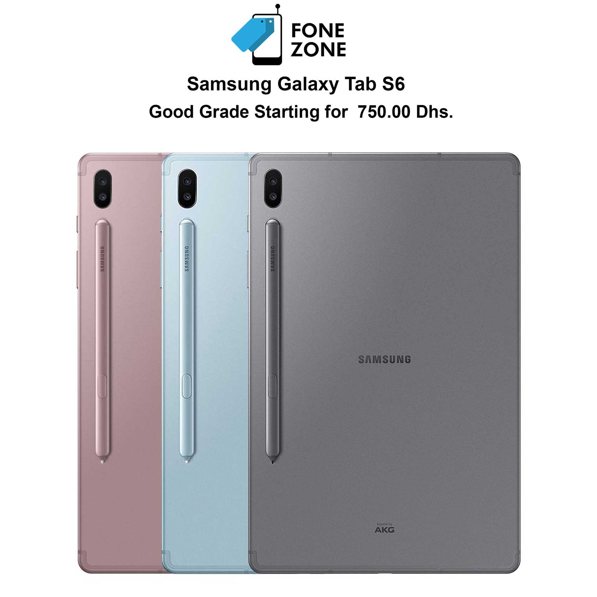 Shop for Samsung Galaxy Tab S6 - Fonezone.ae