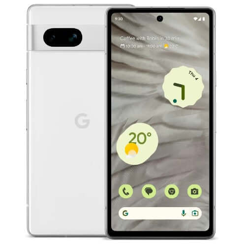 GOOGLE Pixel 7a 128GB 8GB RAM Snow - Fonezone.ae