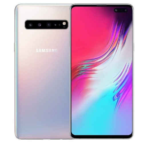 Samsung Galaxy S10 5G 128GB 6GB Ram Single Sim Crown Silver in UAE