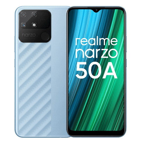 REALME Narzo 50A 64GB 4GB RAM - Oxygen Blue