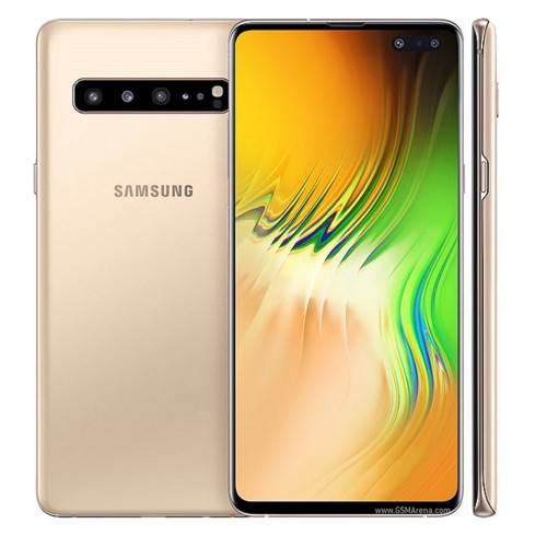 Samsung Galaxy S10 5G 128GB, 6GB Ram Single Sim - Royal Gold