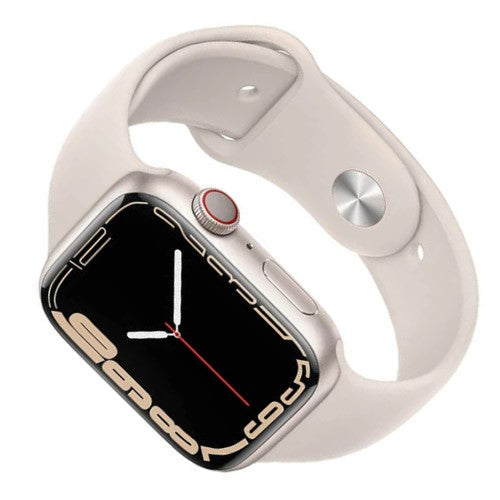 Apple Watch Series 7 GPS+ Cellular, Starlight Aluminium in Dubai