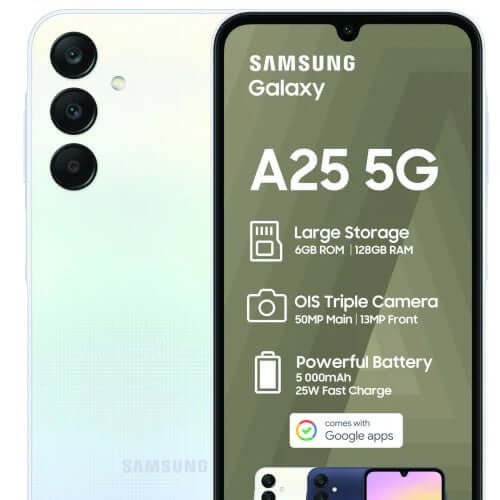 Samsung Galaxy A25 (8GB Ram) 256GB Light Blue at best price