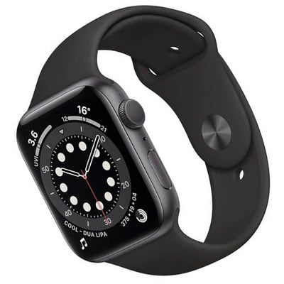 Apple Watch Series 6 (GPS, 40mm) - Space Grey Aluminium Case with Black Sport Band