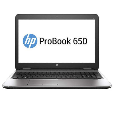 HP ProBook 650 G2 Renewed Business Laptop | Intel Core i5-6th Generation CPU | 8GB RAM | 256GB SSD | 15.6 inch Display | Windows 10 Pro