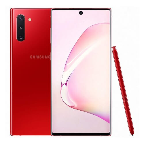 Samsung Galaxy Note10 256GB 12GB Ram (Single Sim) Aura Red in Dubai