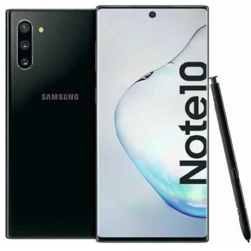 Samsung Galaxy Note10, 256GB 12GB Ram, Single Sim Aura Black