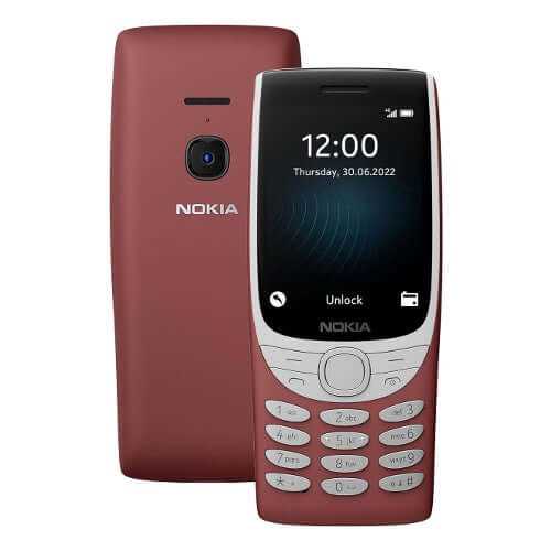 Nokia 8210 4G Red Brand New - Fonezone.ae