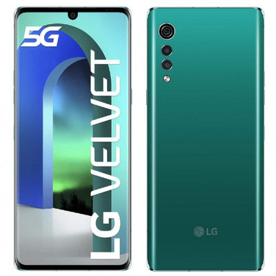 LG Velvet 128GB, 8GB Ram, single sim Aurora Green