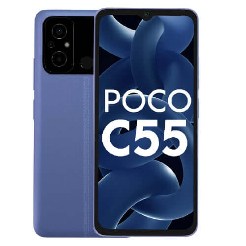 Poco C55 64GB,4GB Ram Cool Blue at Dubai, UAE