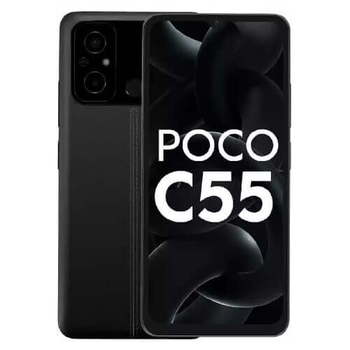 Poco C55 64B,4GB Ram - Power Black