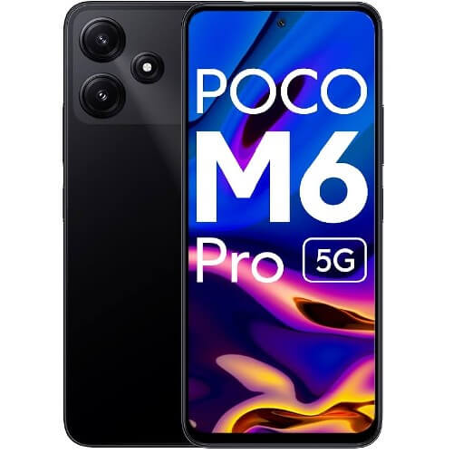 POCO M6 Pro 5G 256GB, (8GB RAM) Power Black