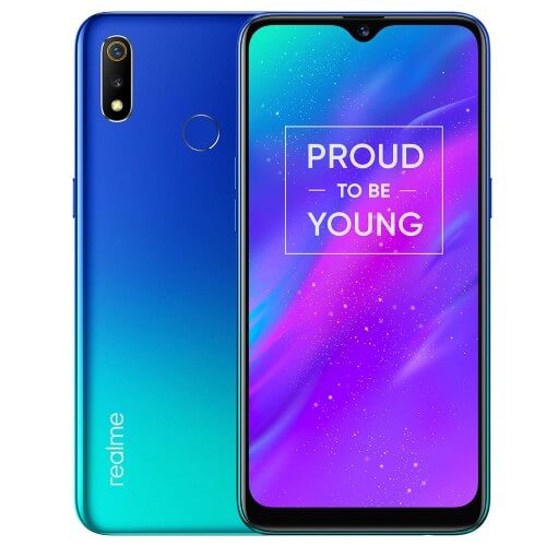 Realme 3 64GB 4GB Ram Dual Sim (Radiant Blue)