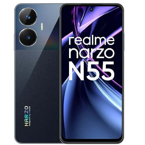 REALME Realme Narzo N55 128GB 6GB RAM (Prime Black)