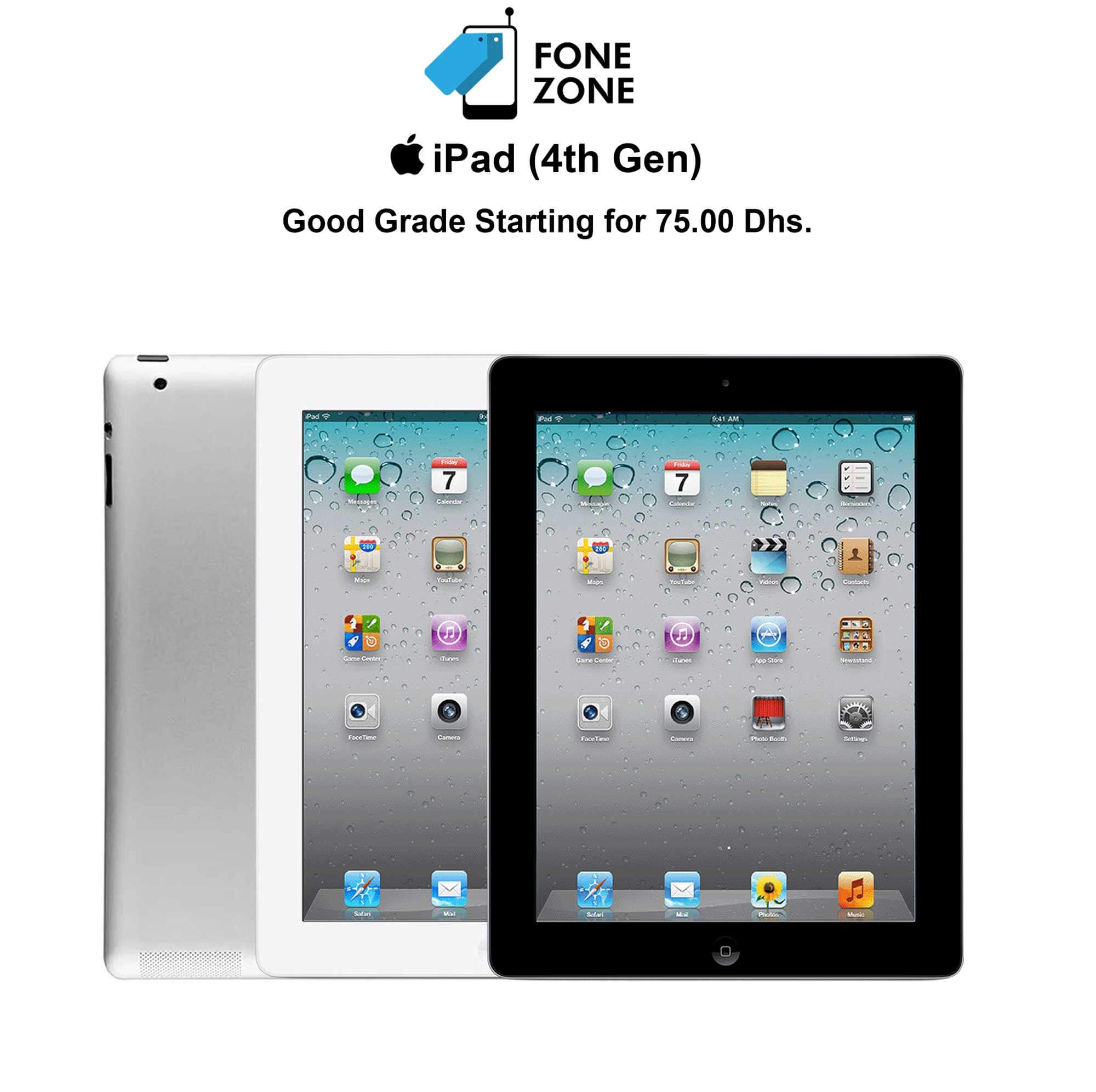  Apple iPad 4th Generation (16GB - deals Silver)