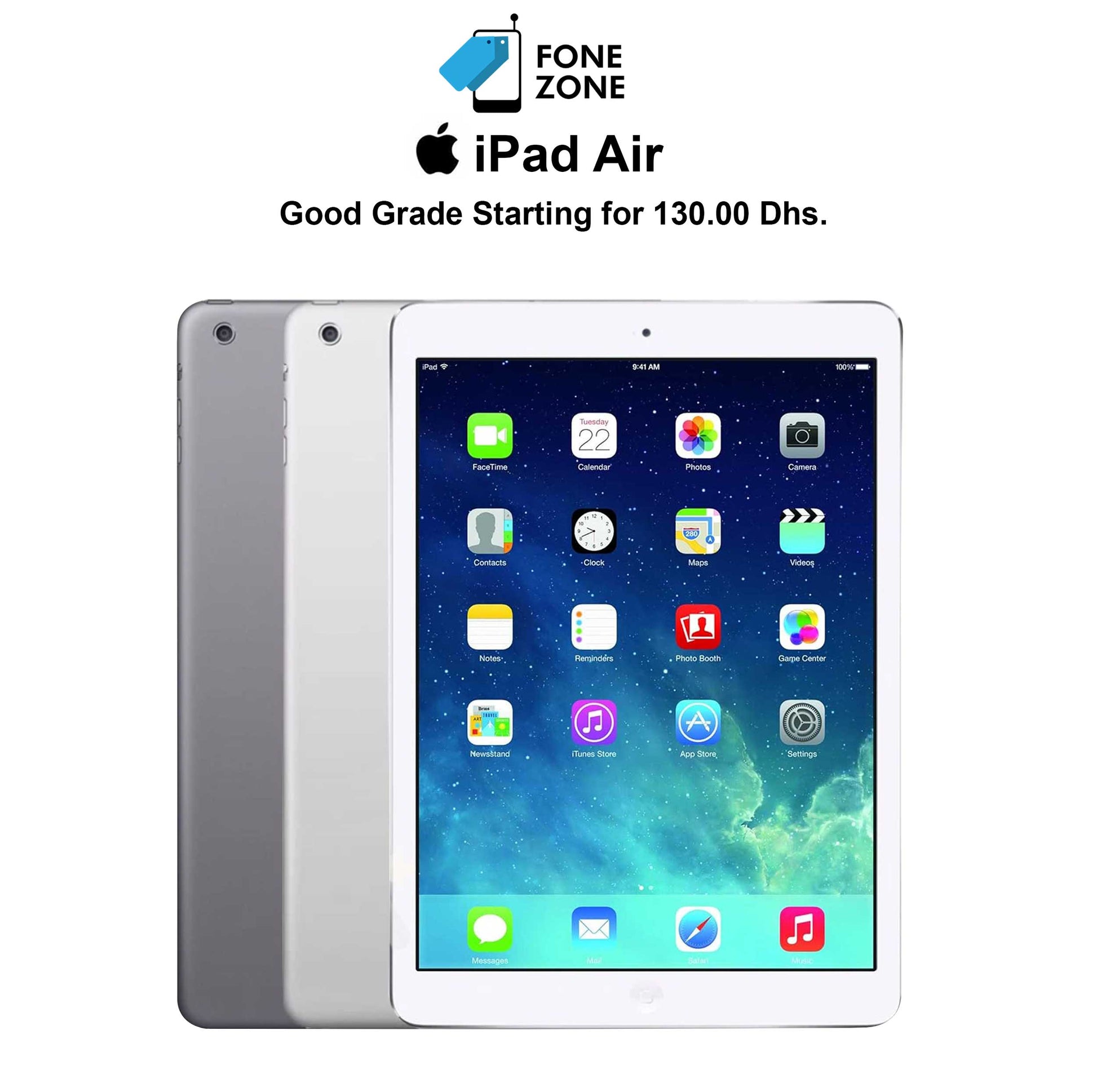 Apple iPad Air - At Fonezone.ae