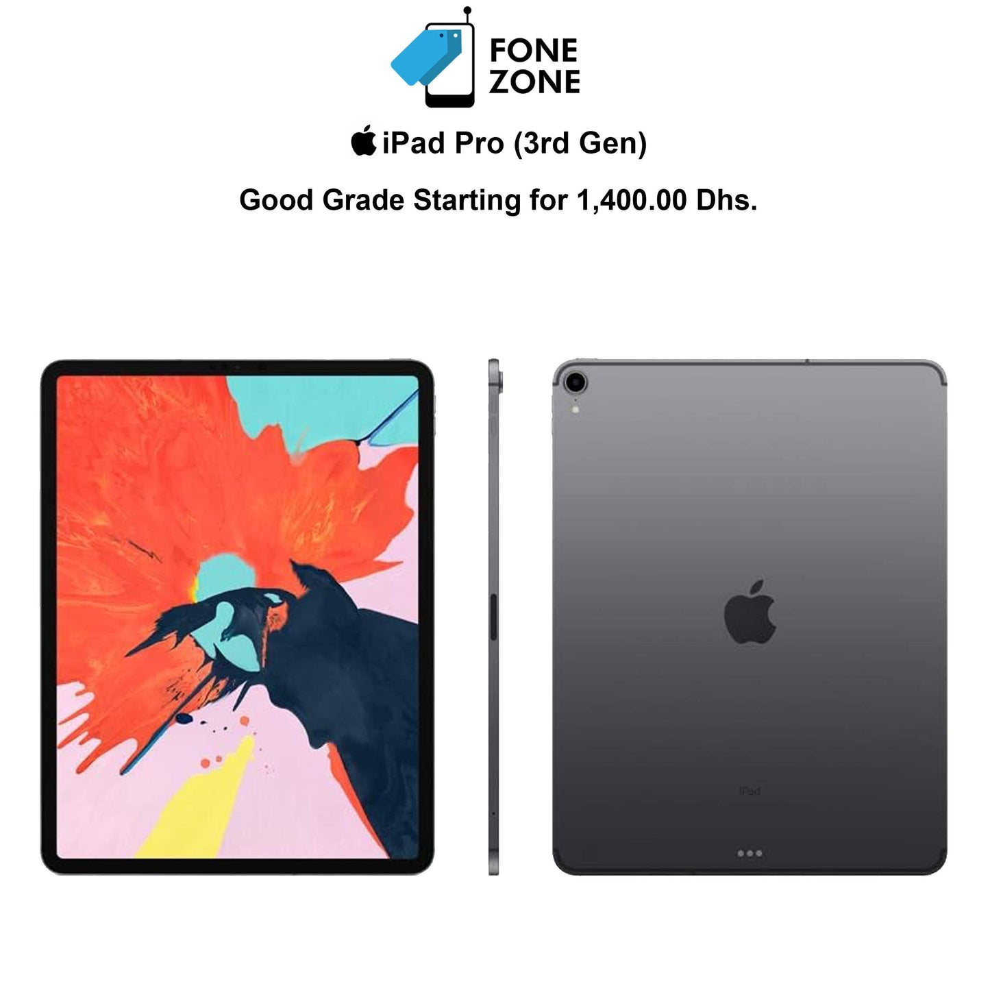 The Apple iPad Pro (3rd generation) at Fonezone.ae
