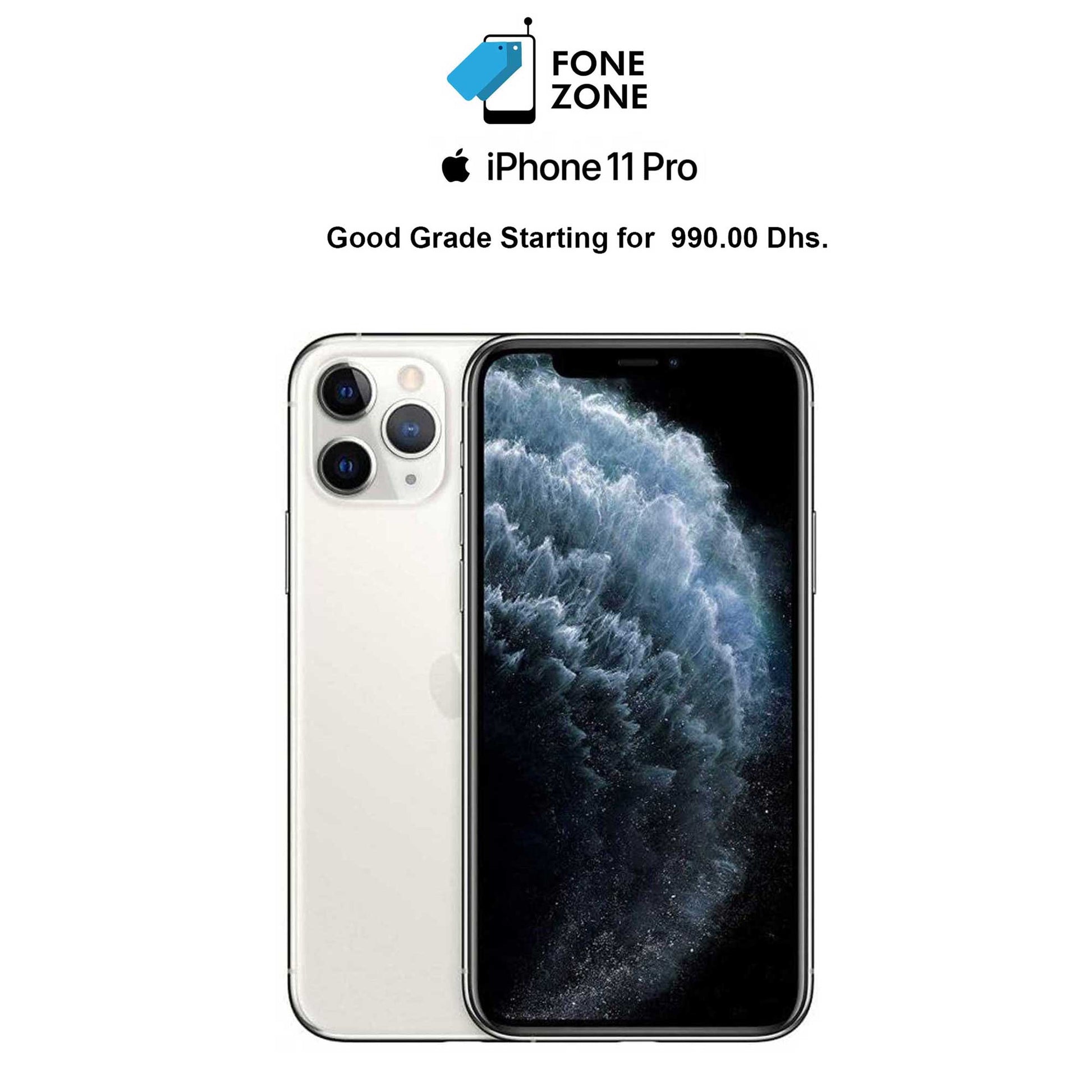 Shop for iPhone 11 Pro comes with warranty at Fonezone UAE