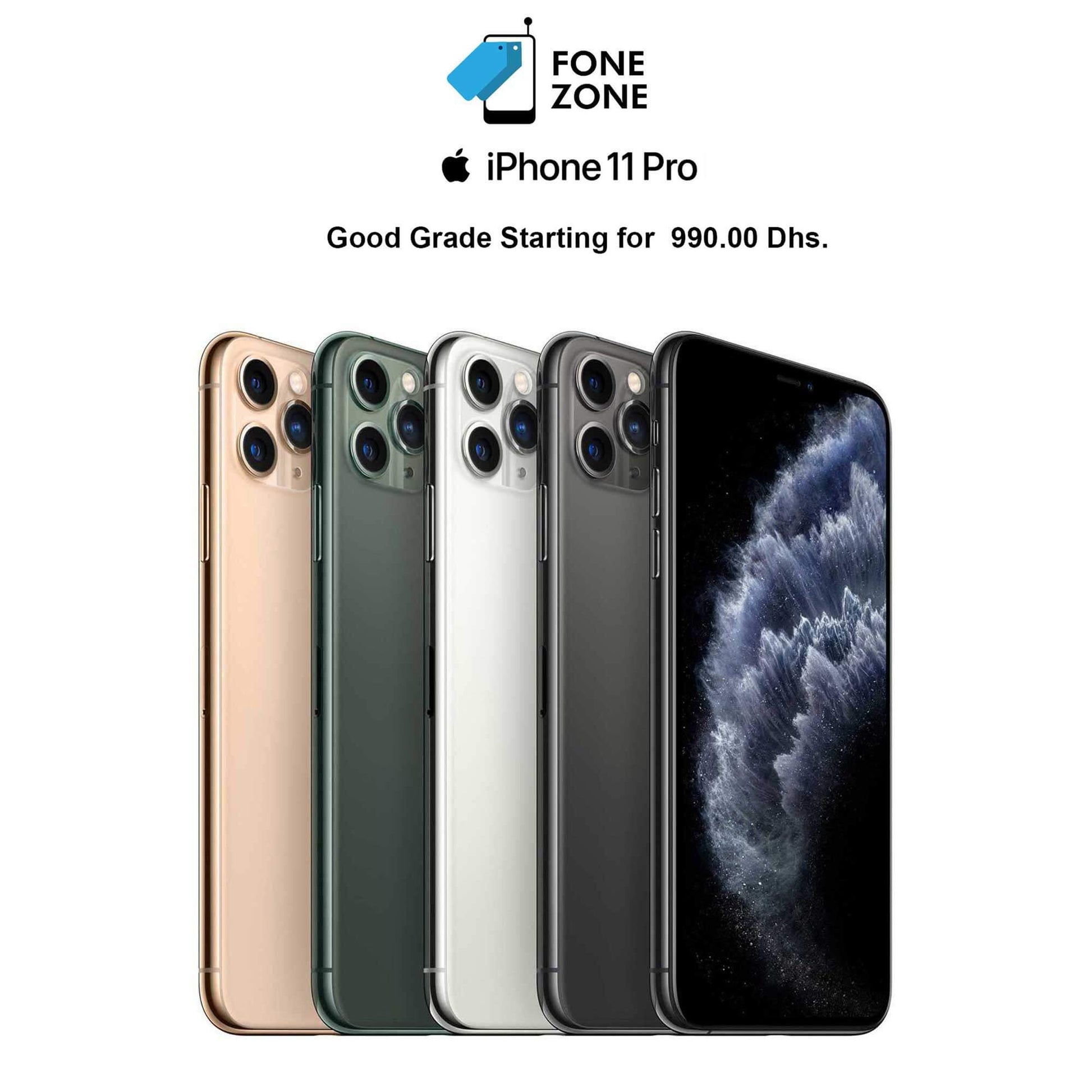 Apple iPhone 11 Pro at Fonezone.ae with great quality