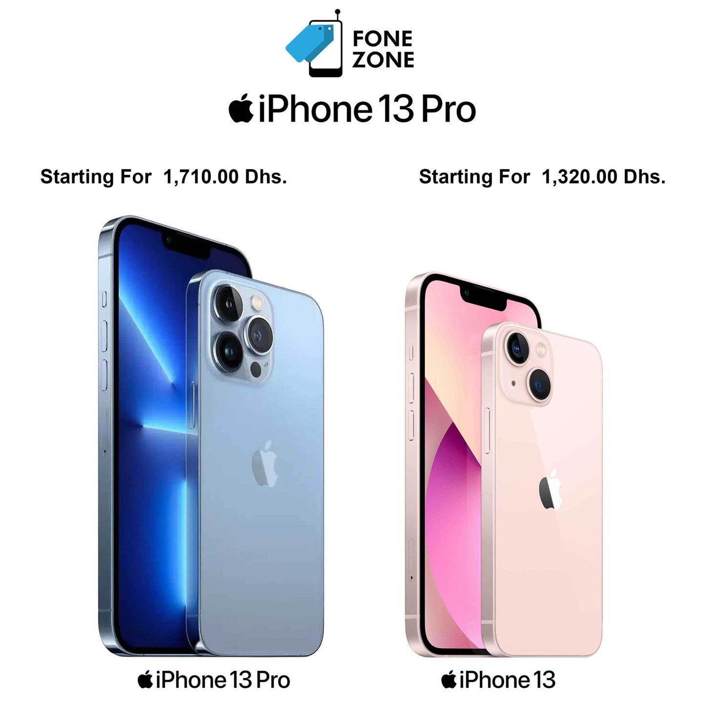 Sale on Apple iPhone 13 Pro - Fonezone.ae
