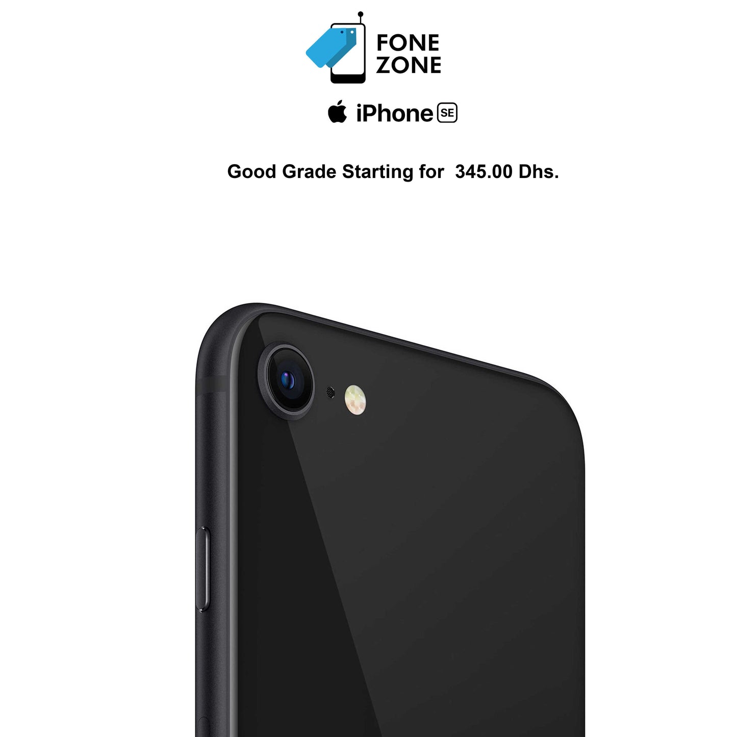 Grab now Apple iPhone SE at Fonezone.ae
