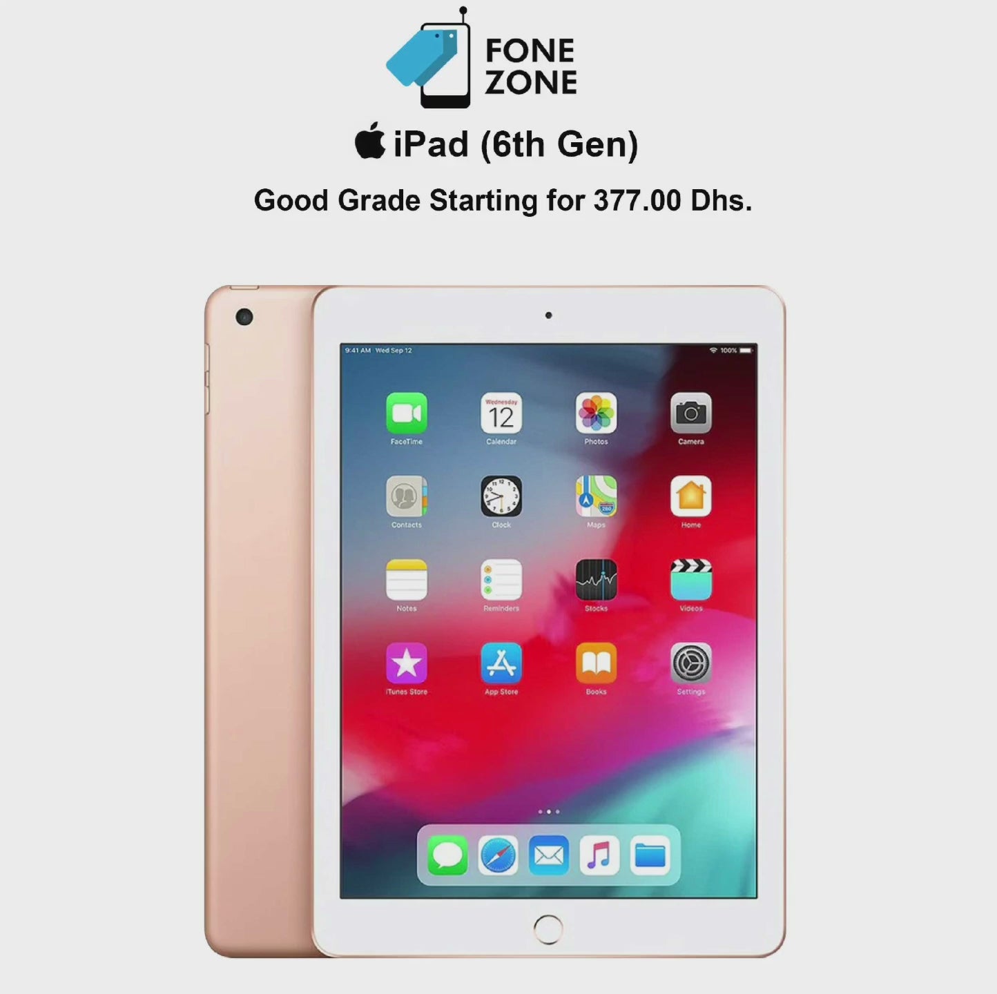 Buy best Online Apple iPad (6th generation) at Best Price in Dubai, Abu Dhabi,  Sharjah , UAE

